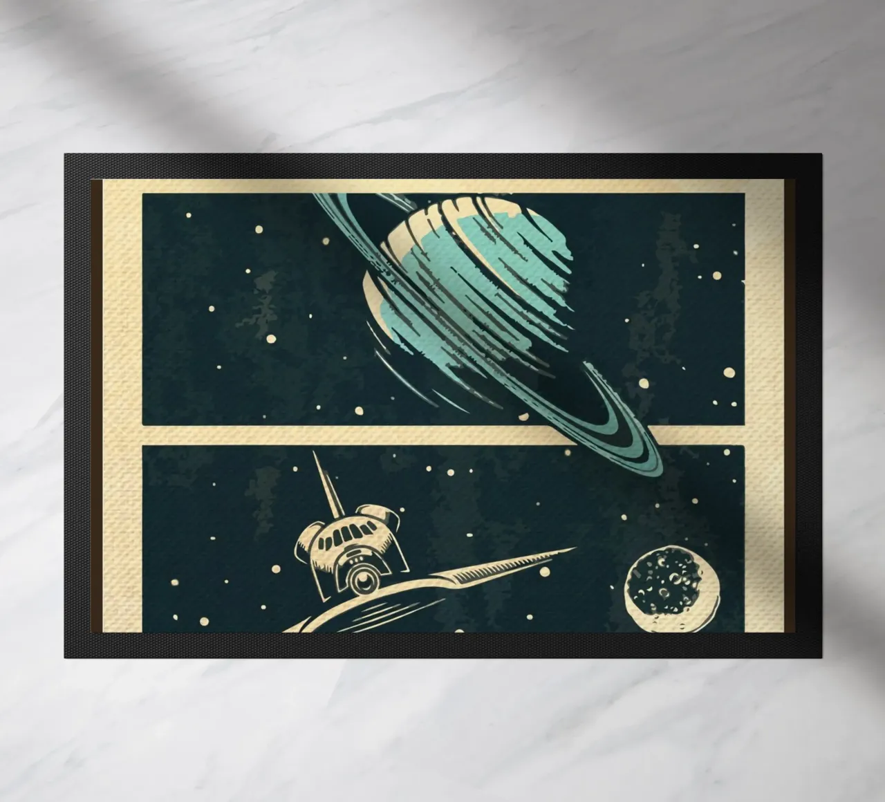 Spazio retrò vintage zerbino da Drew Studio