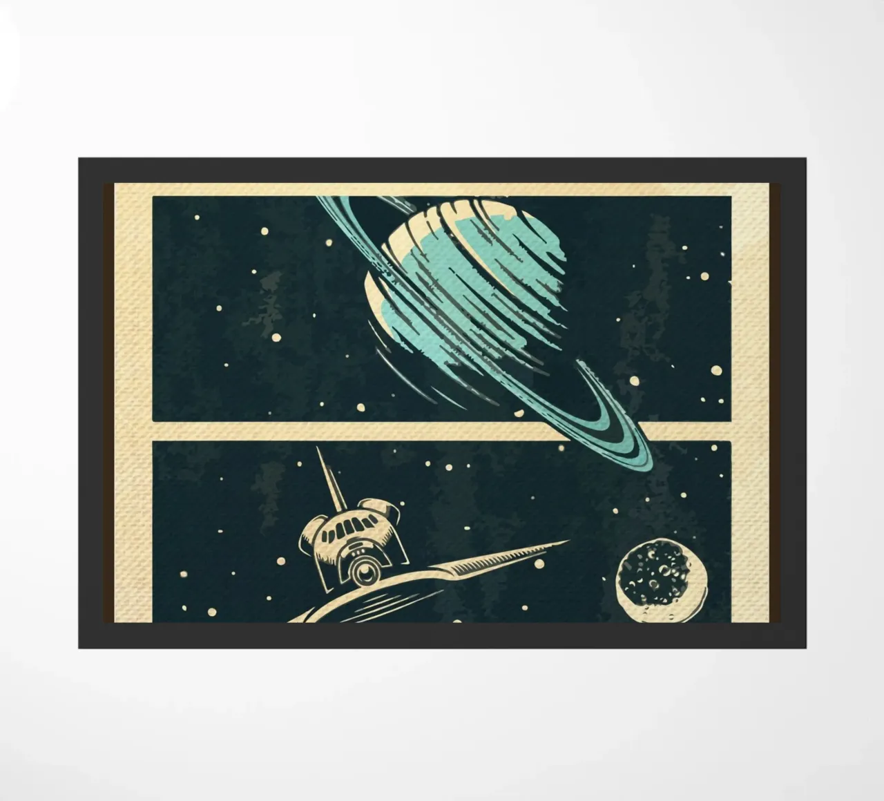 Spazio retrò vintage zerbino da Drew Studio