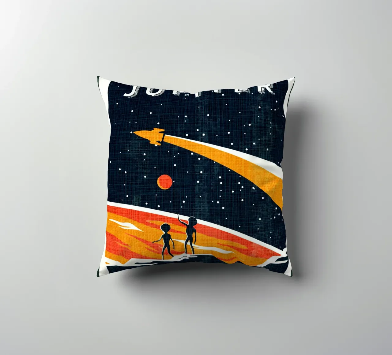 Spazio retrò vintage cuscino da Drew Studio