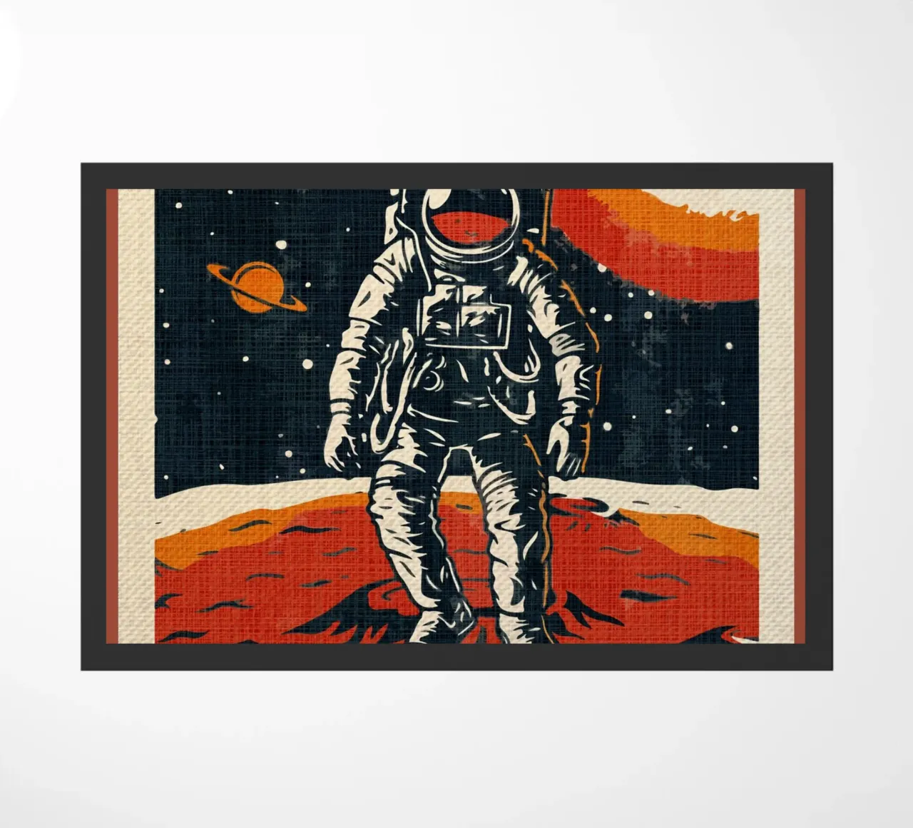 Spazio retrò vintage zerbino da Drew Studio