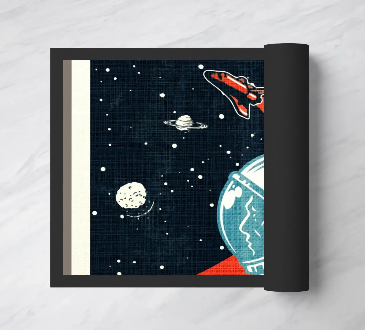 Spazio retrò vintage zerbino da Drew Studio