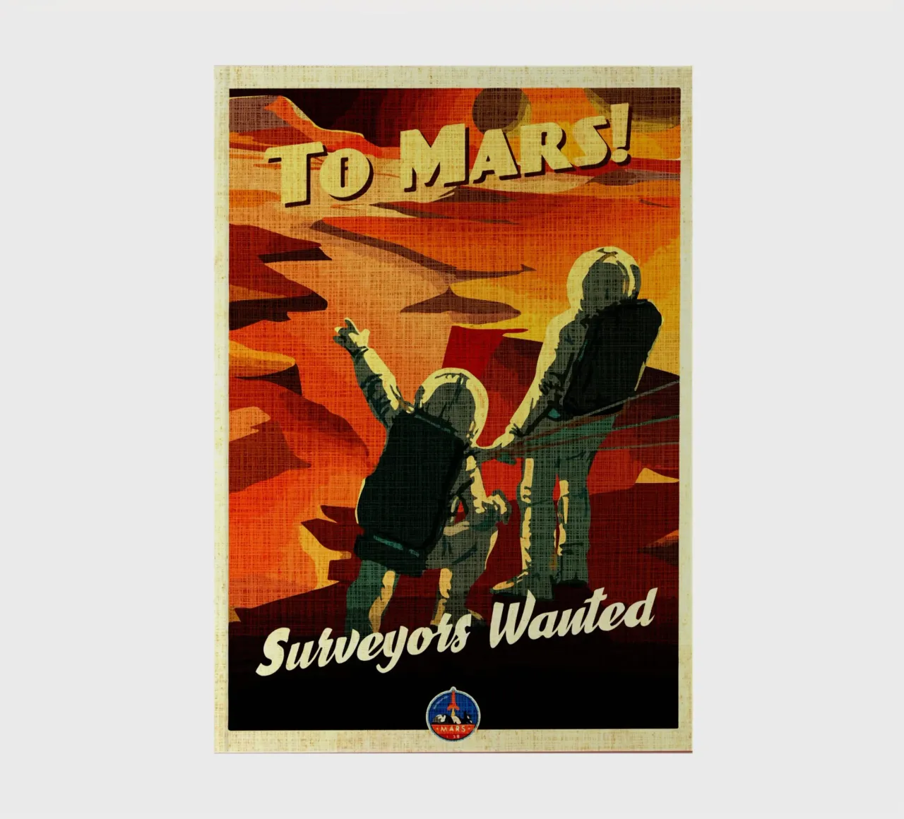 To Mars notebook by Drew Studio