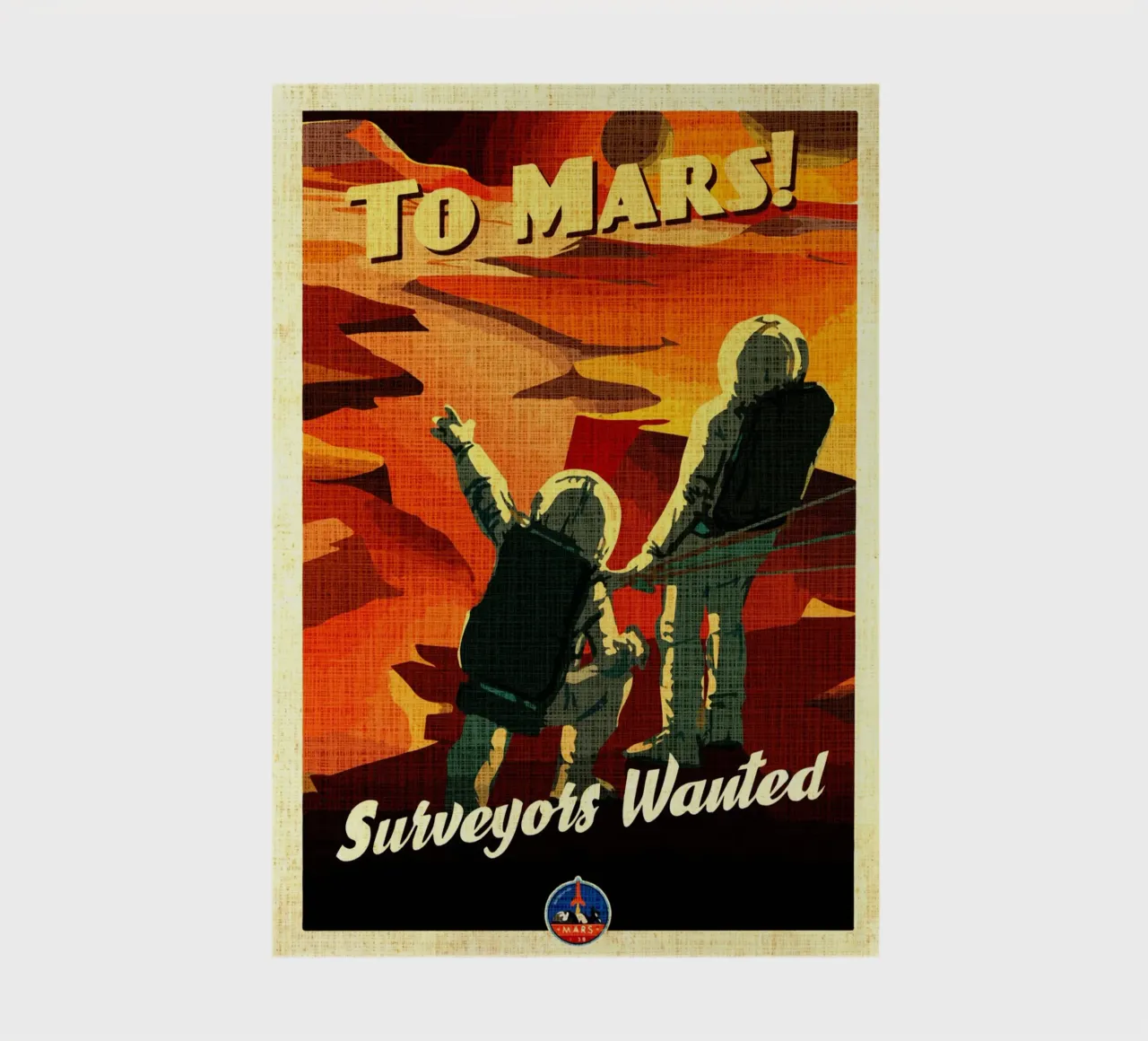 To Mars notebook by Drew Studio