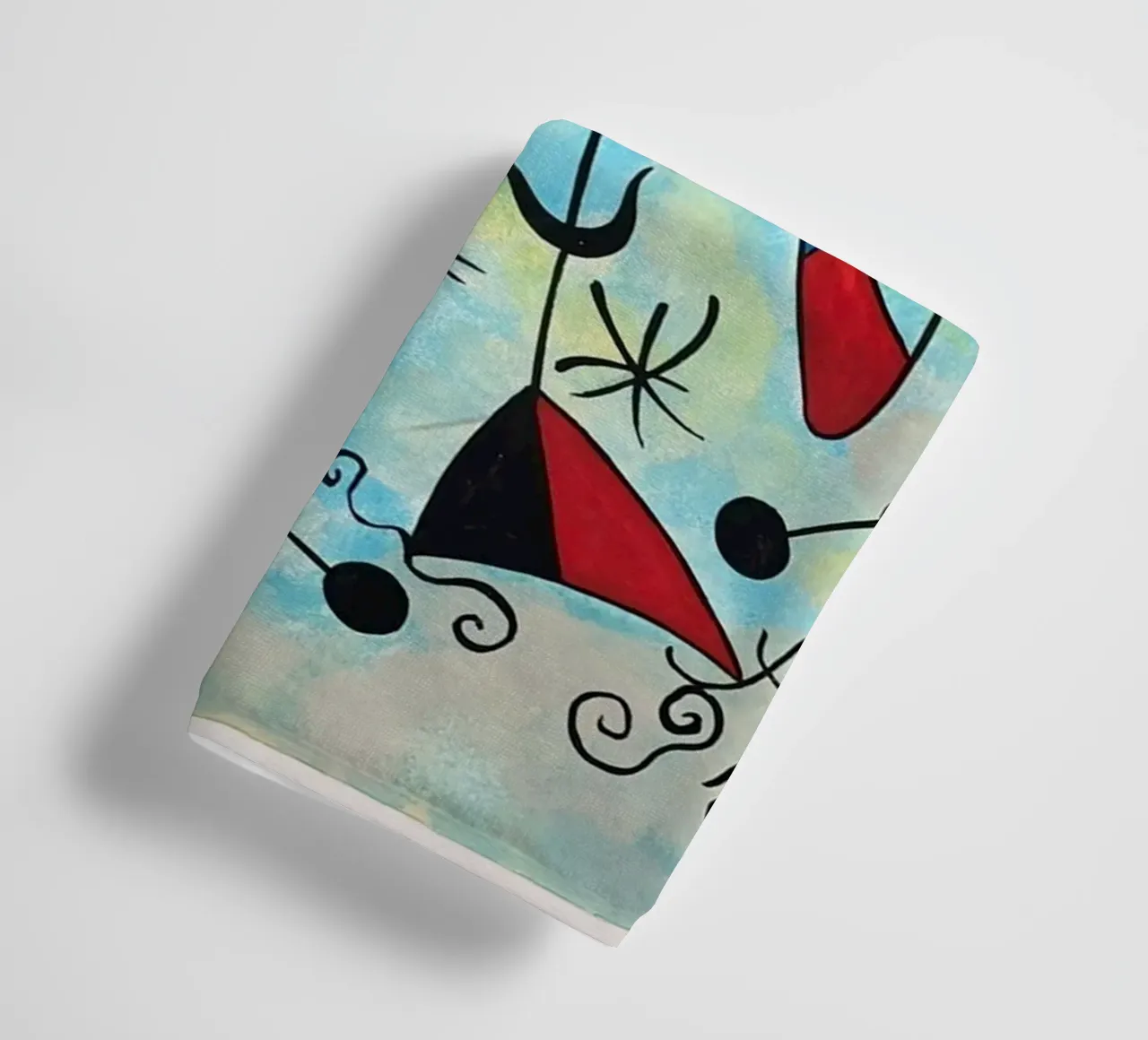 Joan Miró Poisson abstrait serviette de bain de Sharon Breitenberg