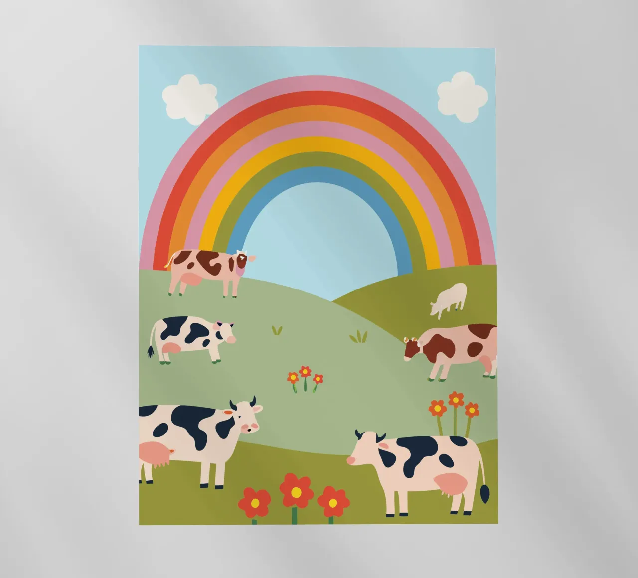 Allevare bestiame pellicola backlit da CUTE ANIMALS