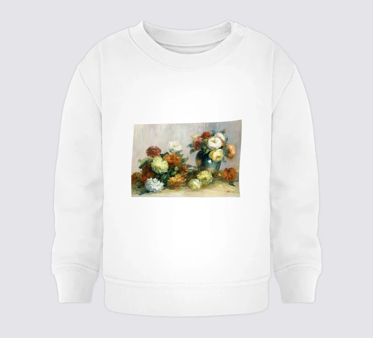 Corone di fiori felpa neonato da LaurelArt