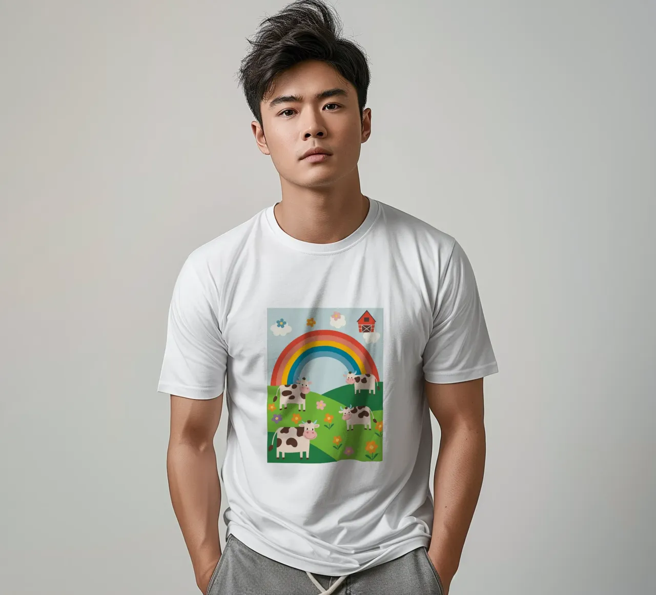 Raising Cattle t-shirt by CUTE ANIMALS