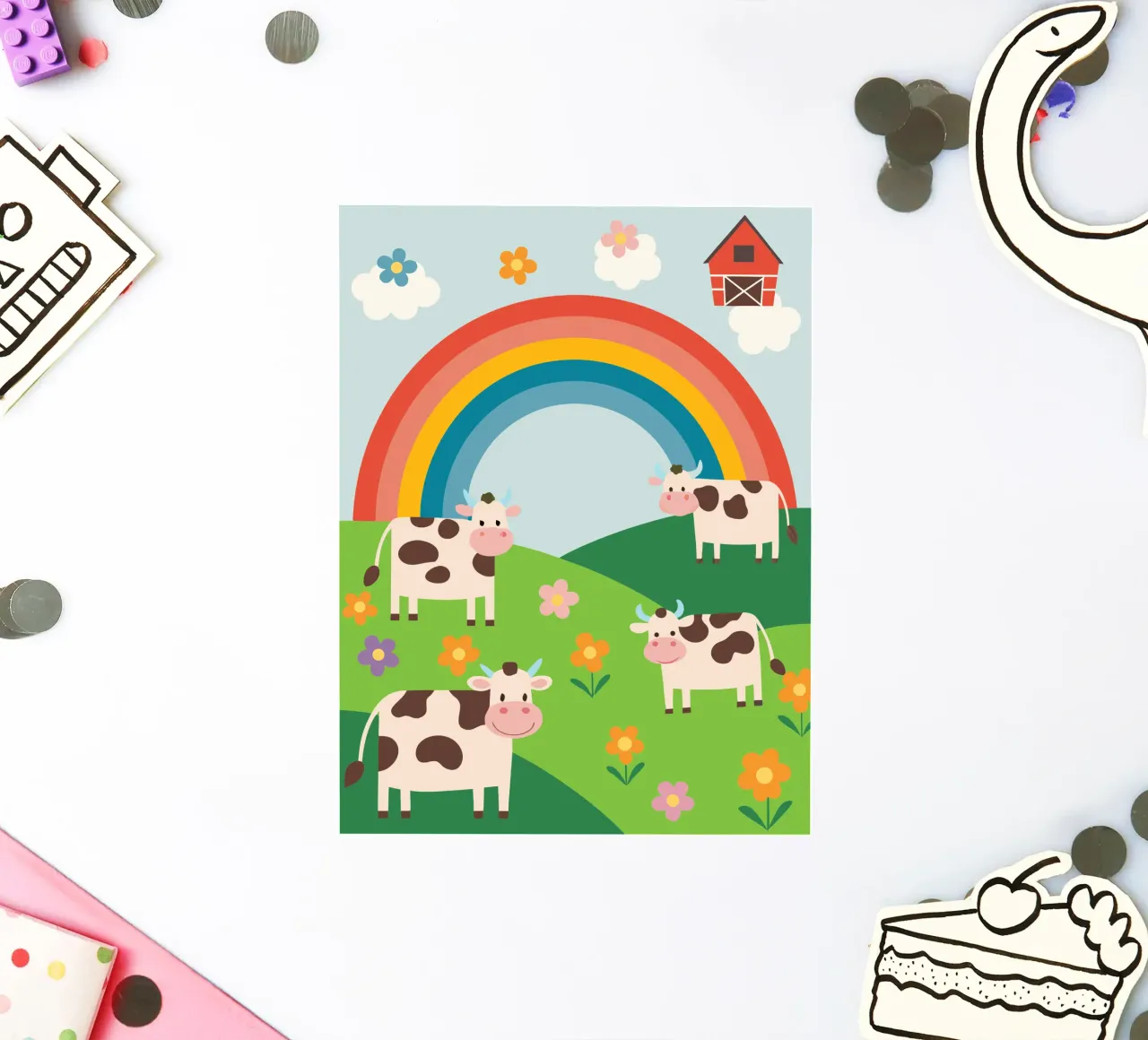 Raising Cattle sticker by CUTE ANIMALS