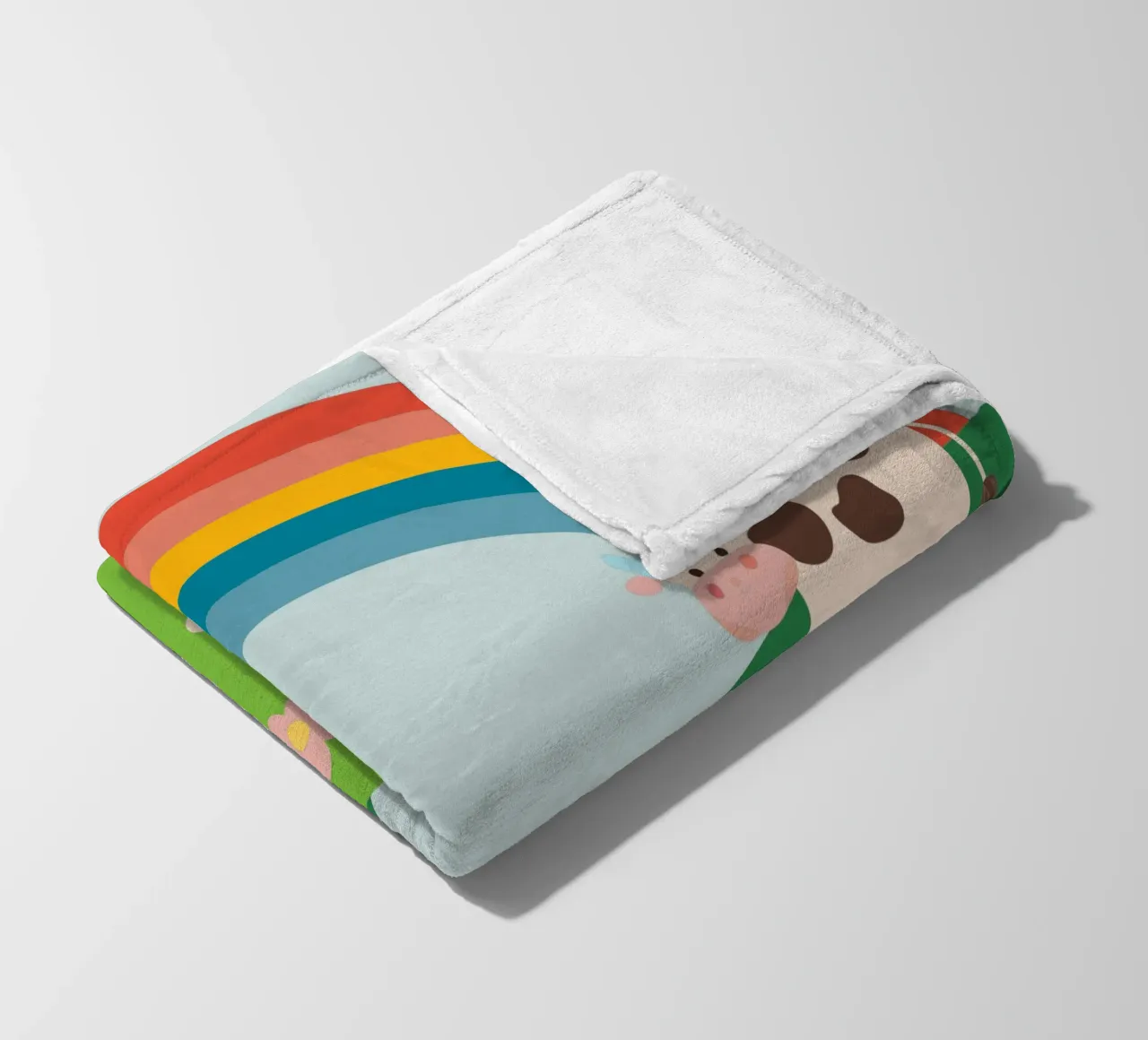 Allevare bestiame coperta in pile da CUTE ANIMALS