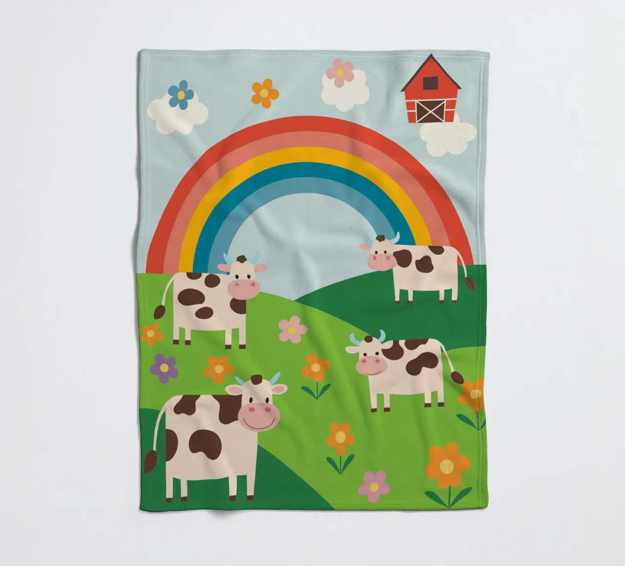 Allevare bestiame coperta in pile da CUTE ANIMALS