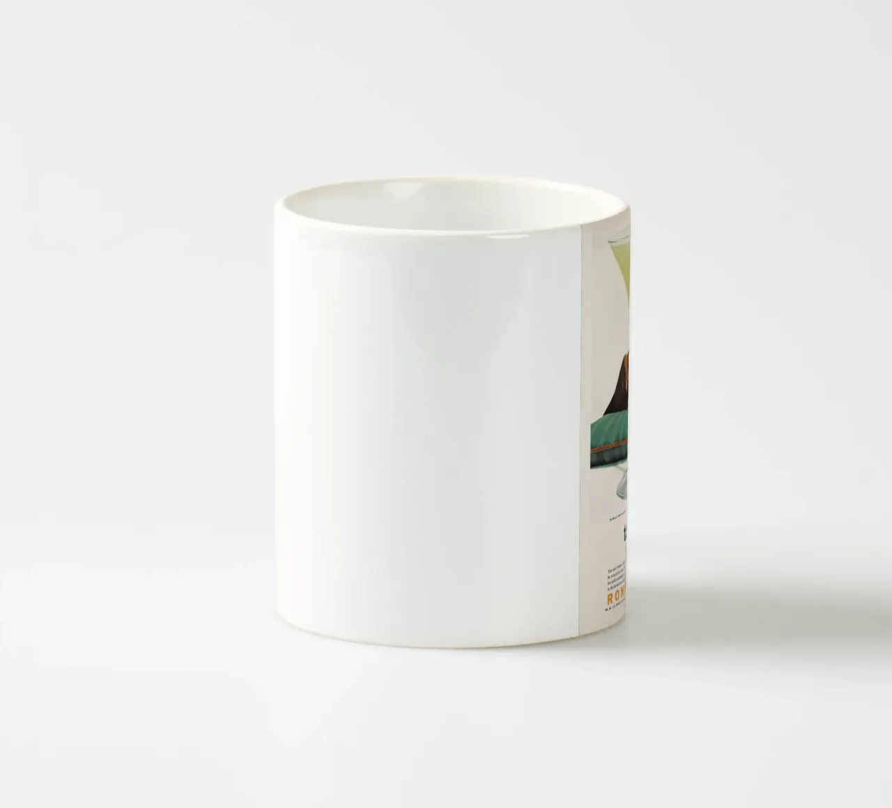 Cocktail retrò RUM AD tazza in ceramica da Cocktail Drink