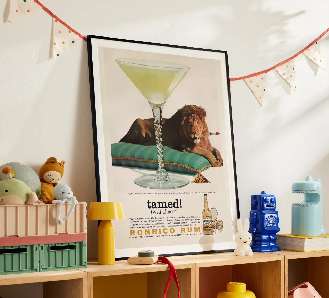 RUM AD Cocktail rétro hahnemühle de Cocktail Drink