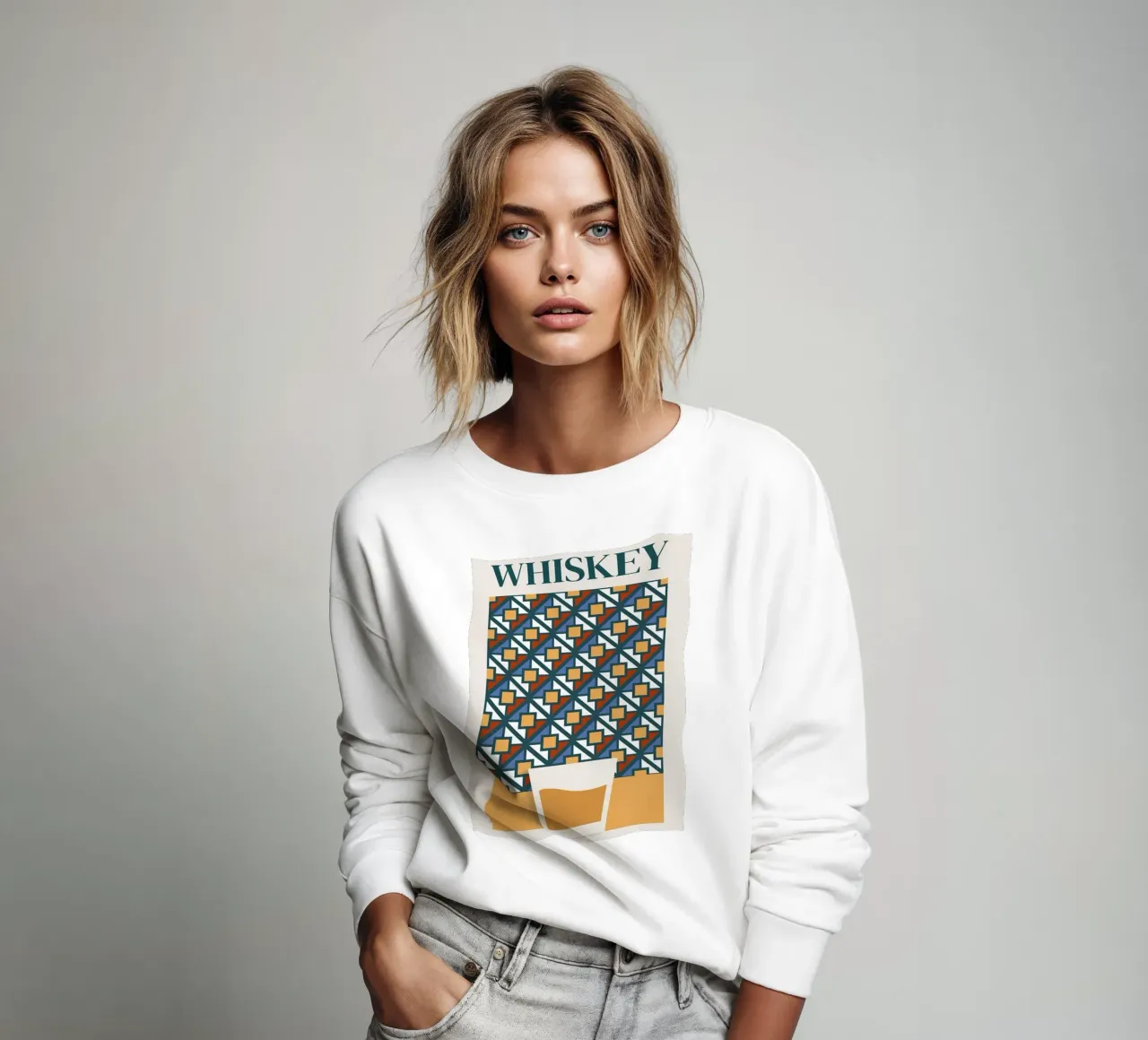 Century Modern Drink sweatshirt by Cocktail Drink
