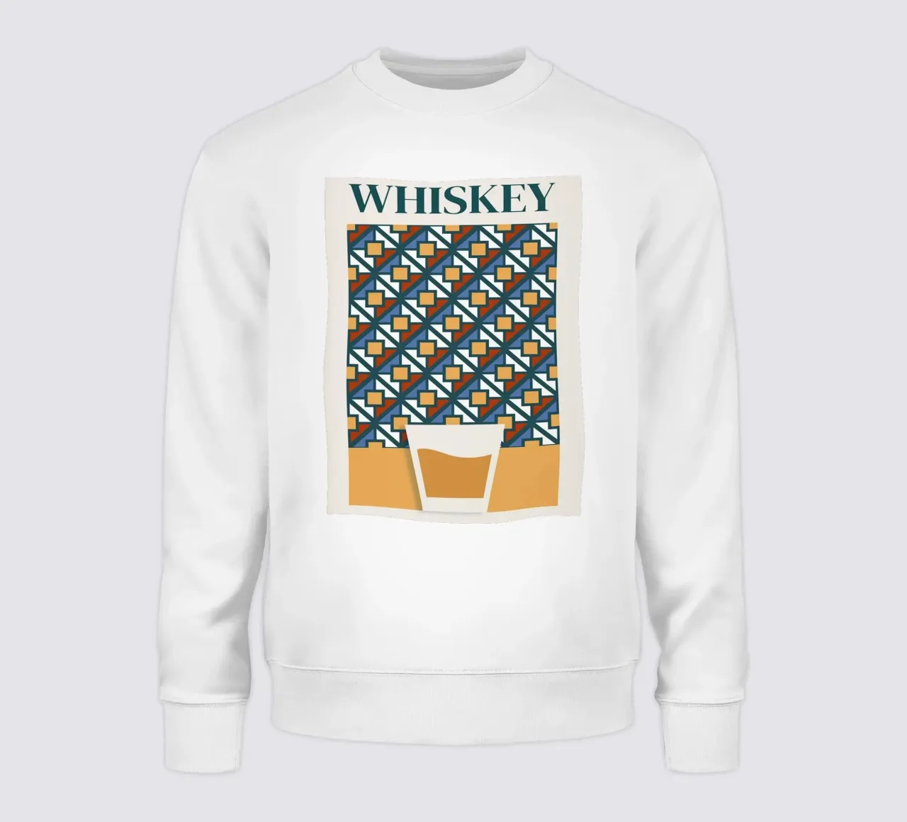 Eeuwenoude moderne drank sweatshirt van Cocktail Drink