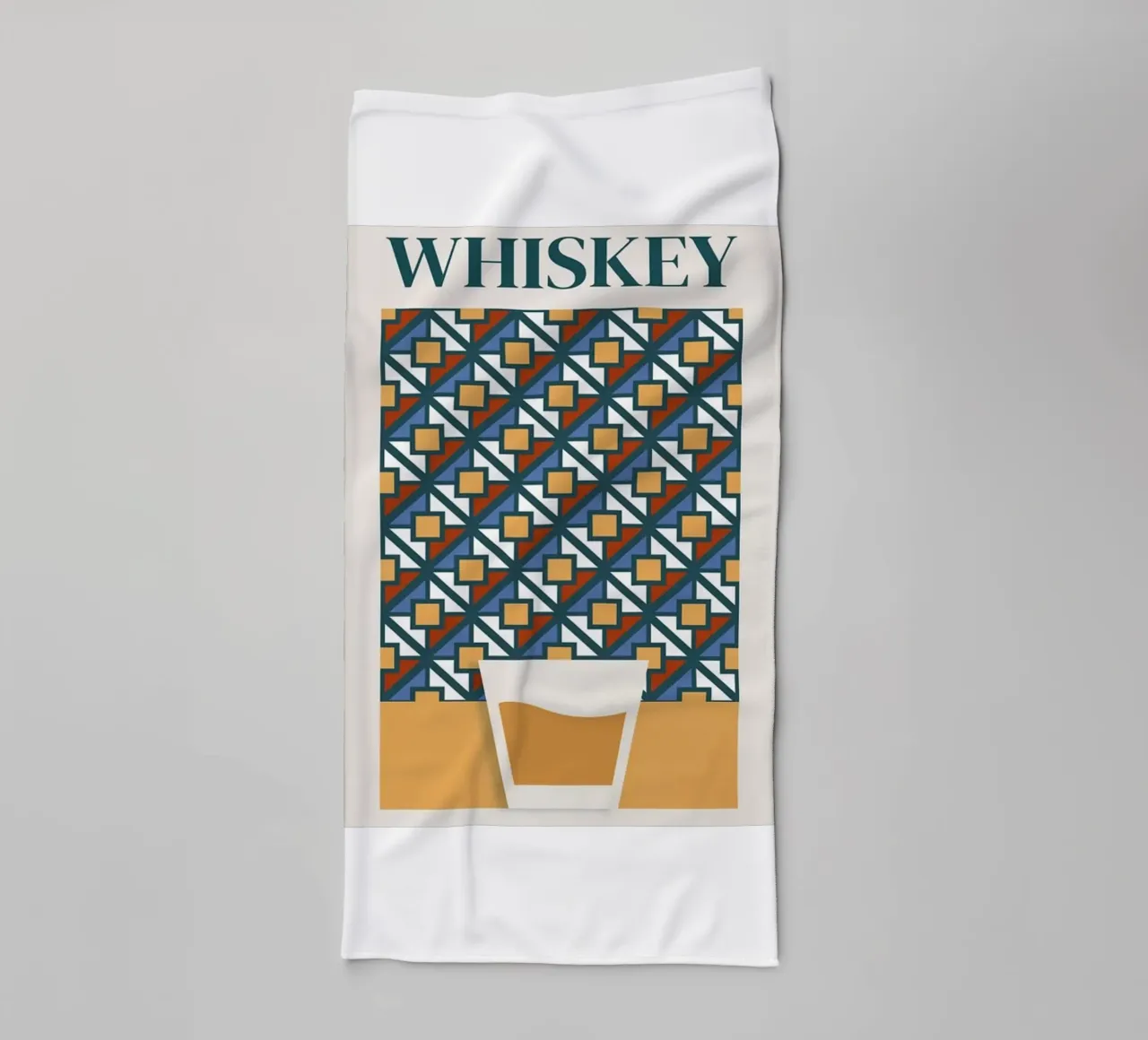 Eeuwenoude moderne drank badhanddoek van Cocktail Drink