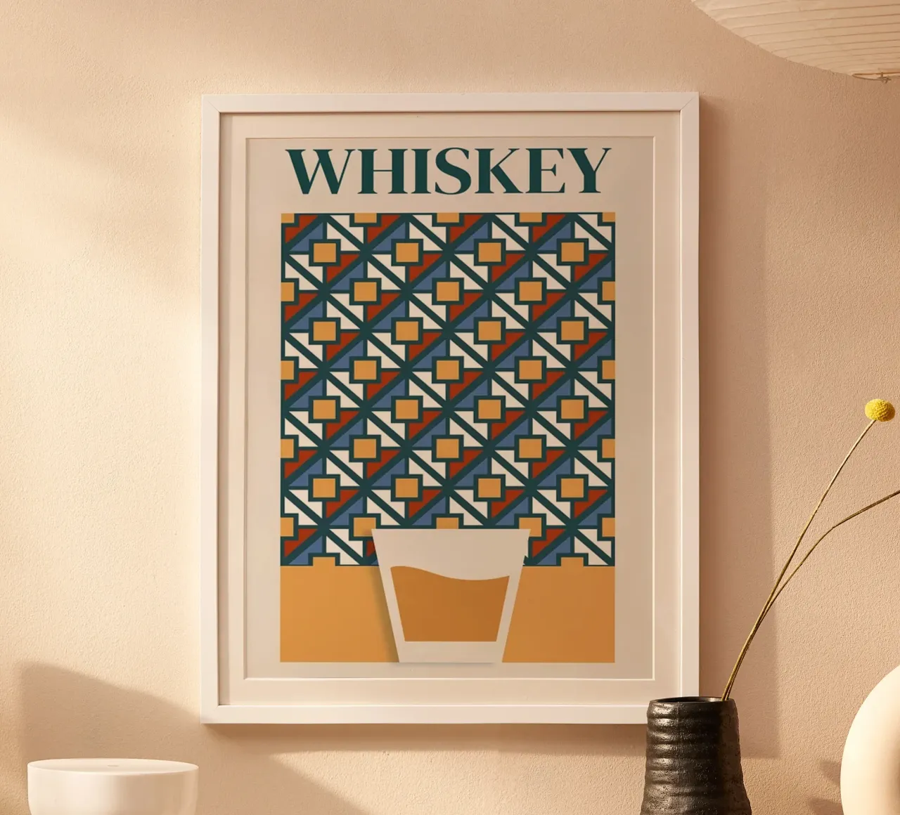 Eeuwenoude moderne drank hahnemühle van Cocktail Drink