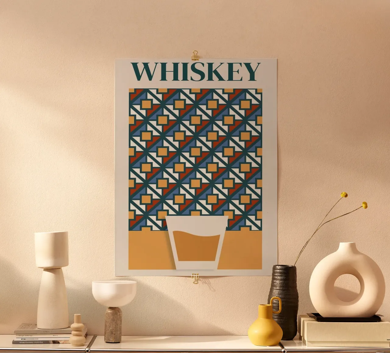 Eeuwenoude moderne drank hahnemühle van Cocktail Drink