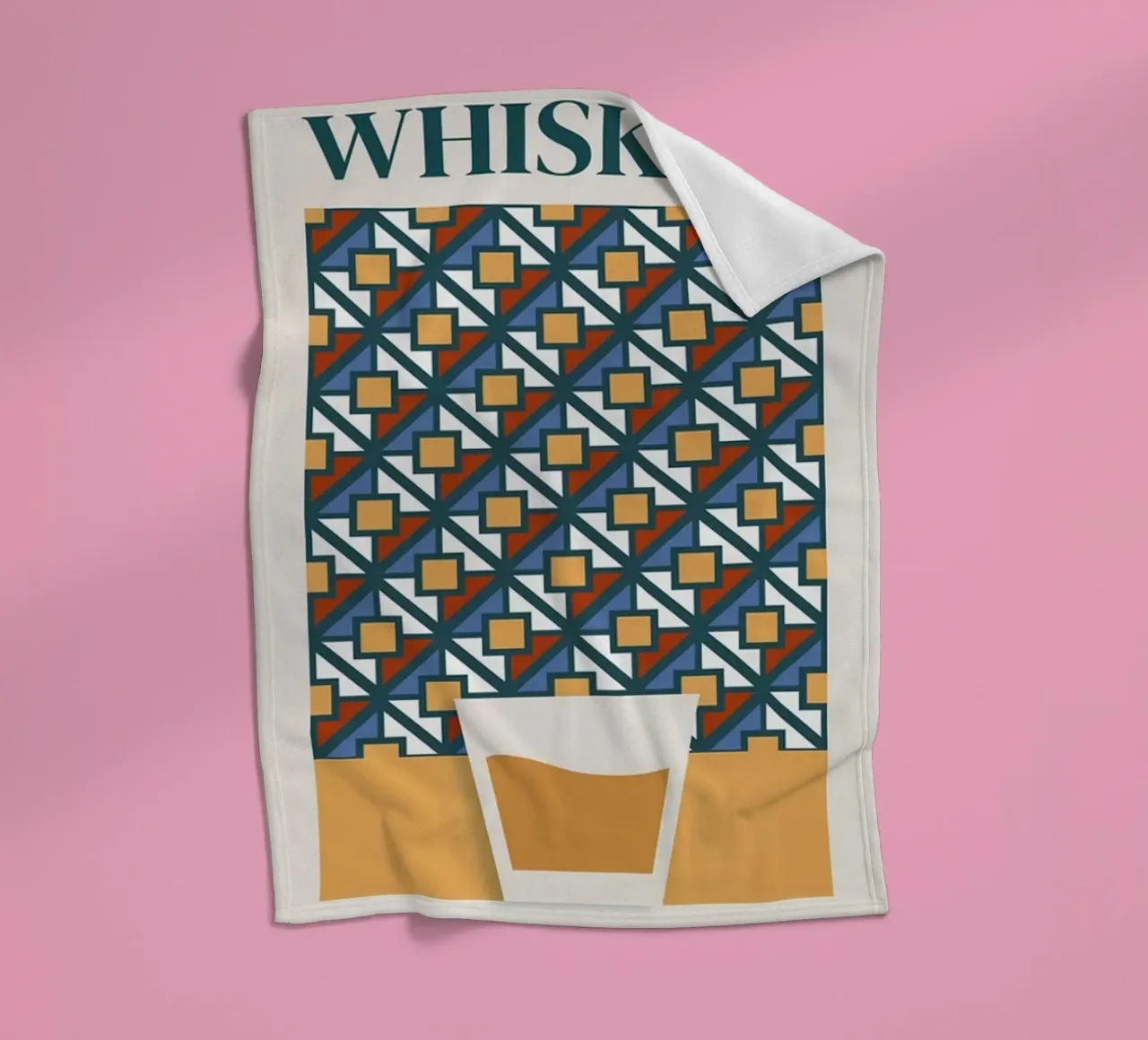 Eeuwenoude moderne drank fleecedeken van Cocktail Drink