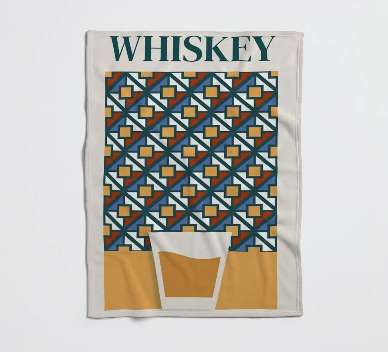 Eeuwenoude moderne drank fleecedeken van Cocktail Drink