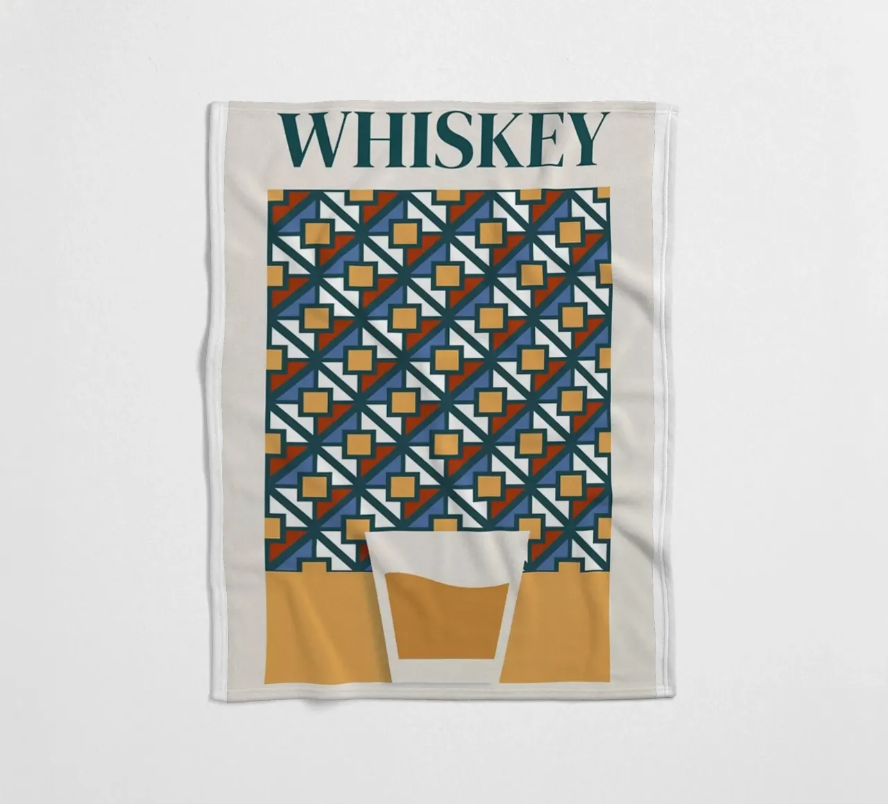 Eeuwenoude moderne drank fleecedeken van Cocktail Drink