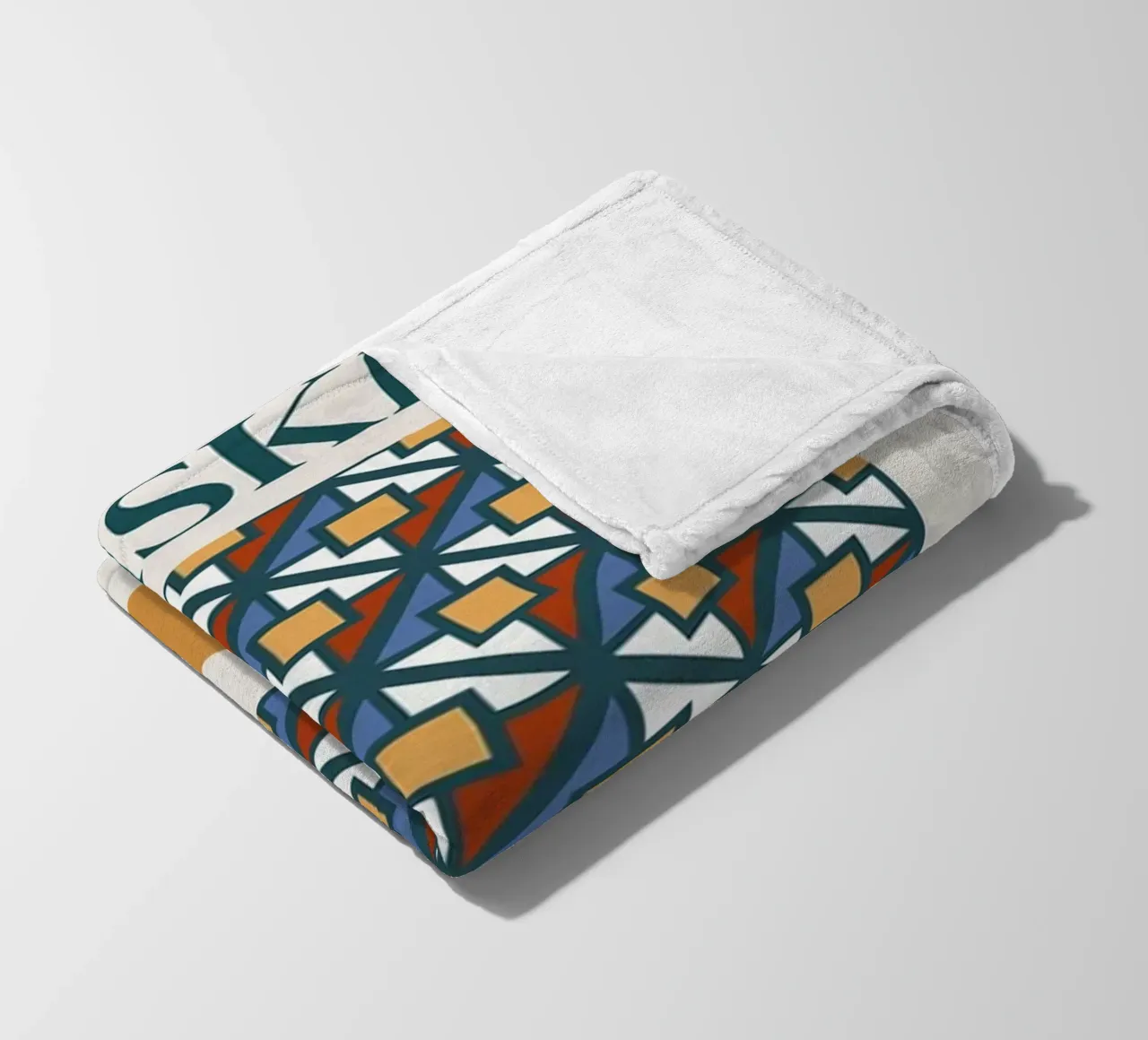 Century Modern Drink fleece blanket by Cocktail Drink