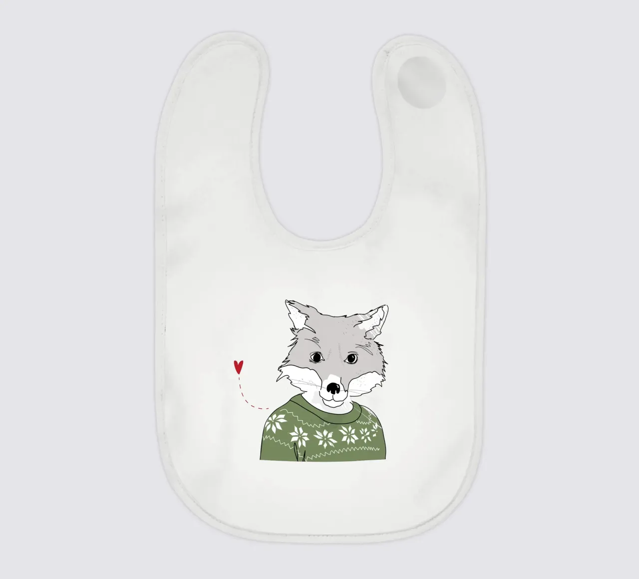 Furry Fox bavaglino da Christina Heitmann