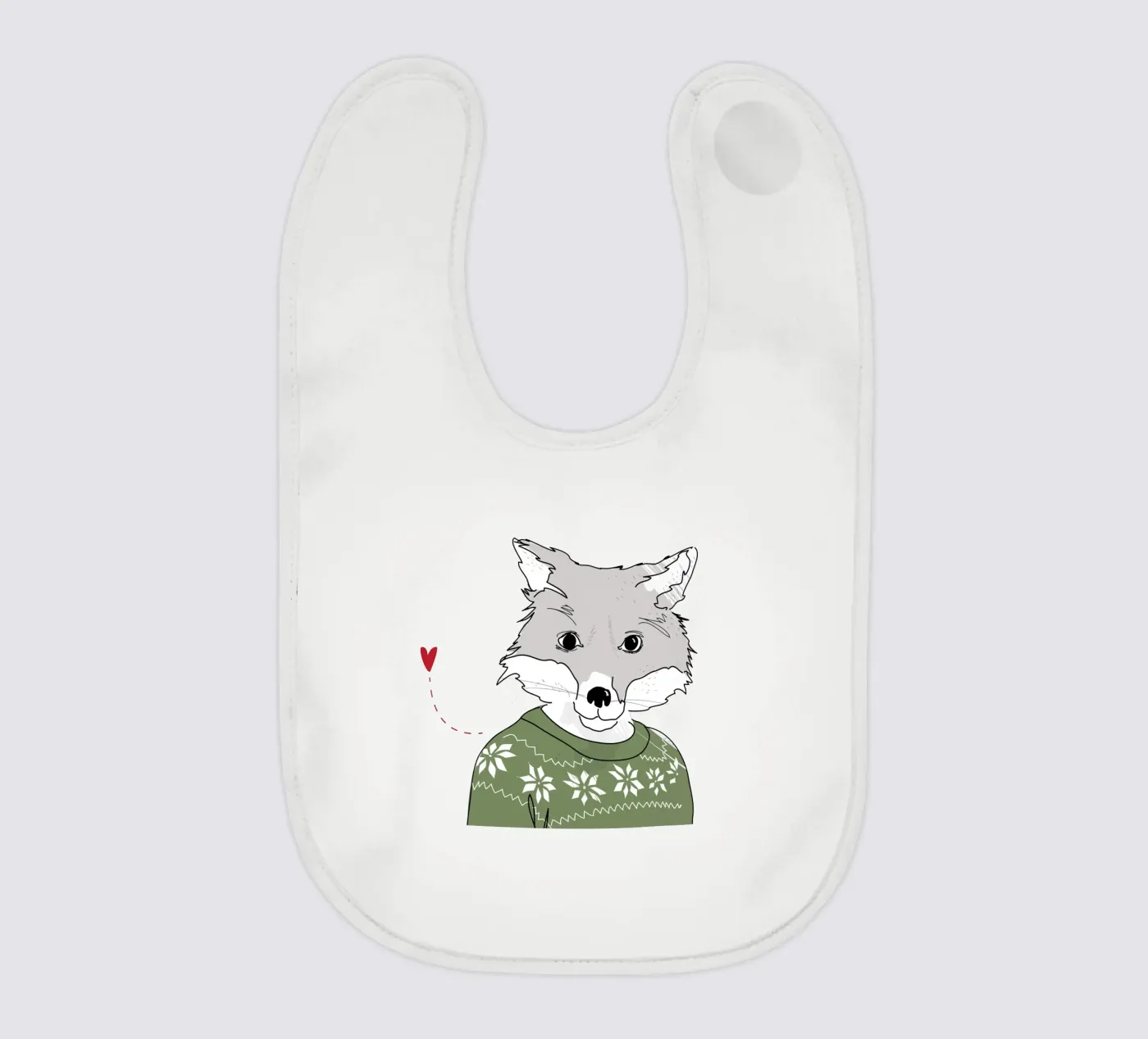 Furry Fox bavaglino da Christina Heitmann