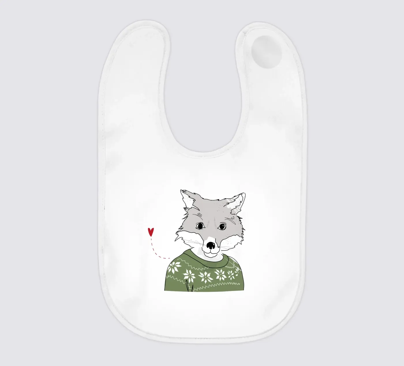 Furry Fox bavaglino da Christina Heitmann
