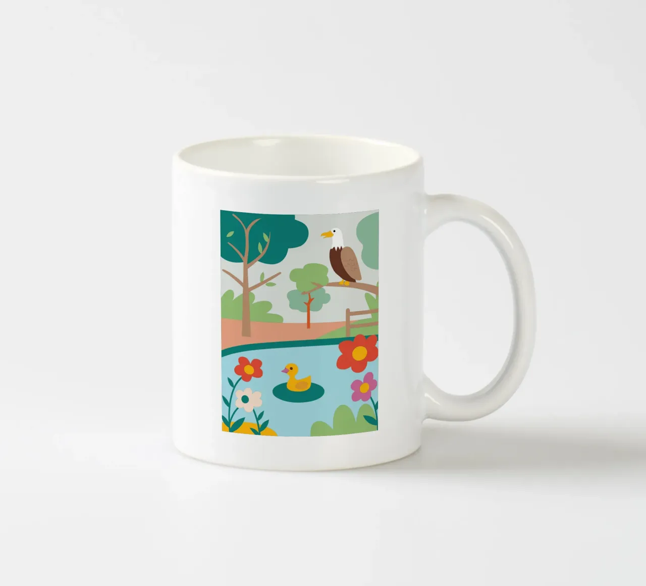 Aquile e anatre tazza in ceramica da CUTE ANIMALS