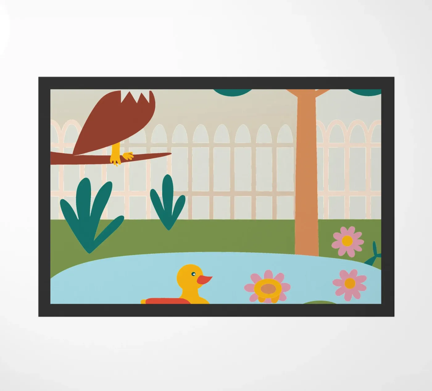 Adelaars en eenden deurmat van CUTE ANIMALS