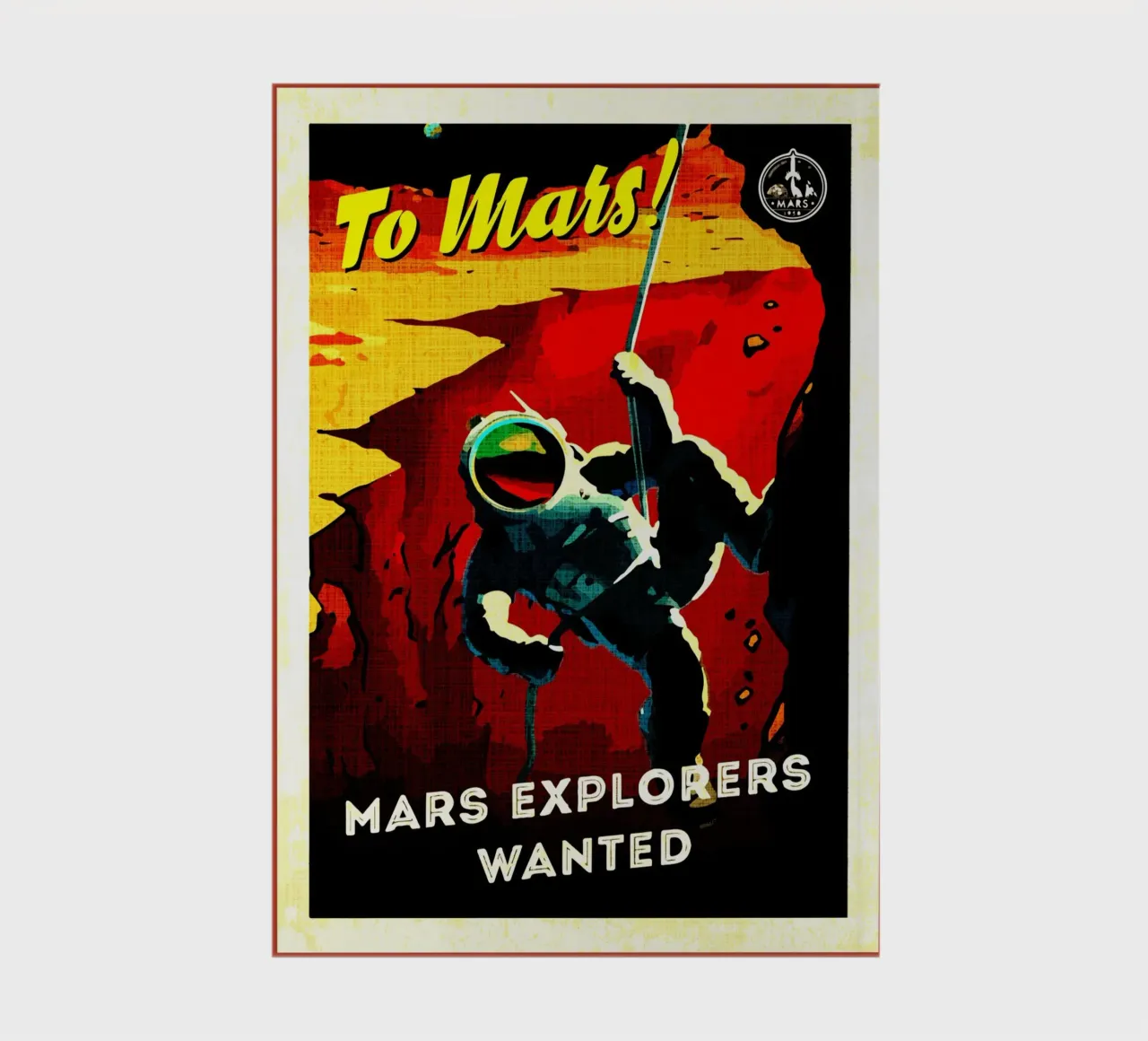 To Mars notebook by Drew Studio