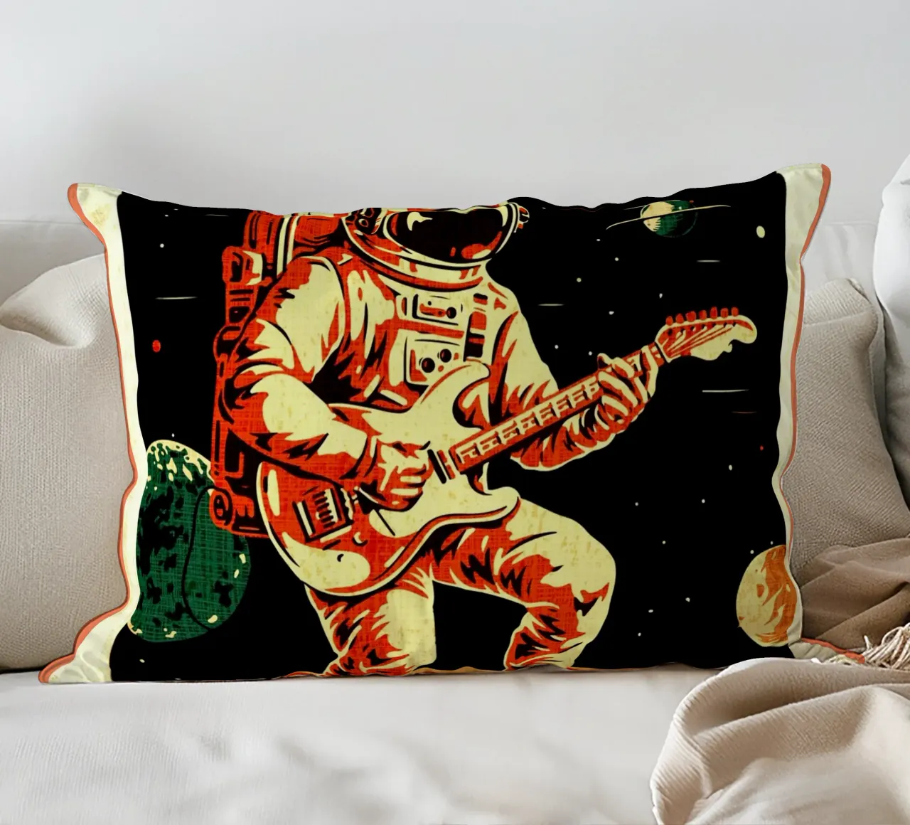 Rock Star Astrorock cuscino da Drew Studio