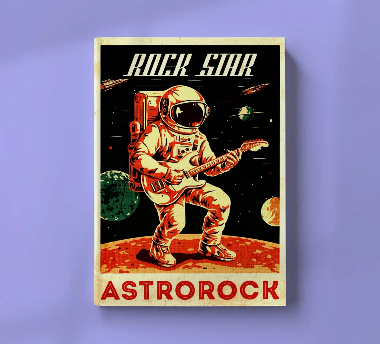 Rock Star Astrorock notebook by Drew Studio