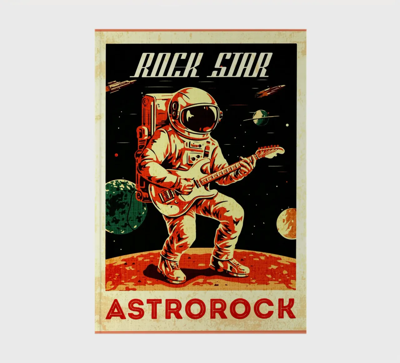 Rock Star Astrorock notebook by Drew Studio