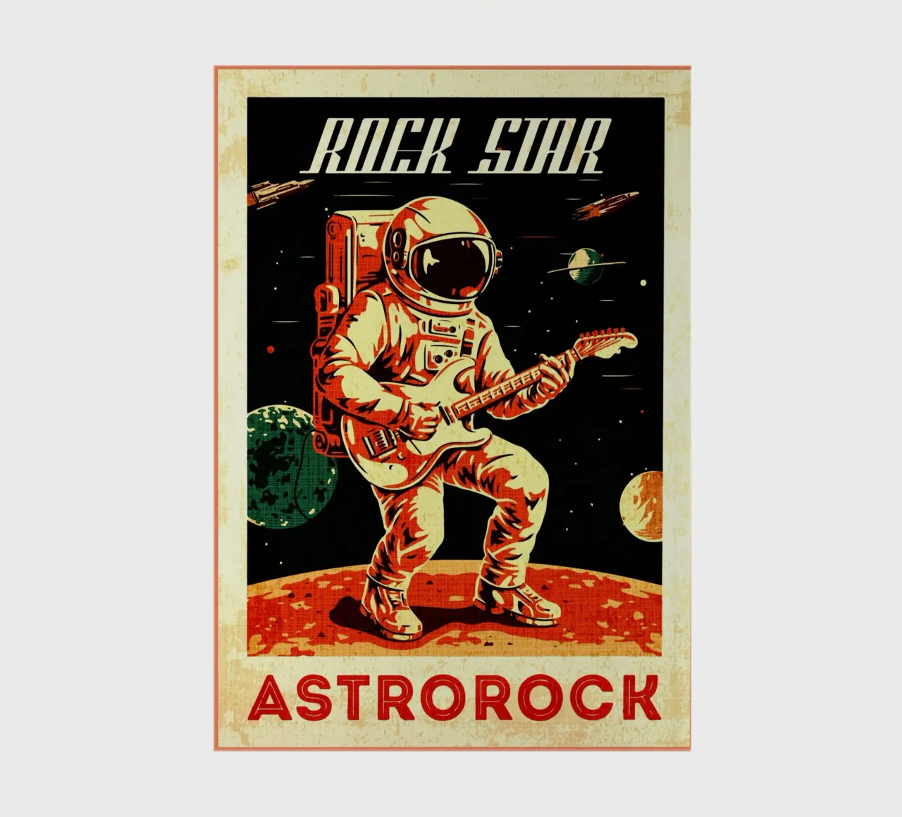 Rock Star Astrorock notebook by Drew Studio