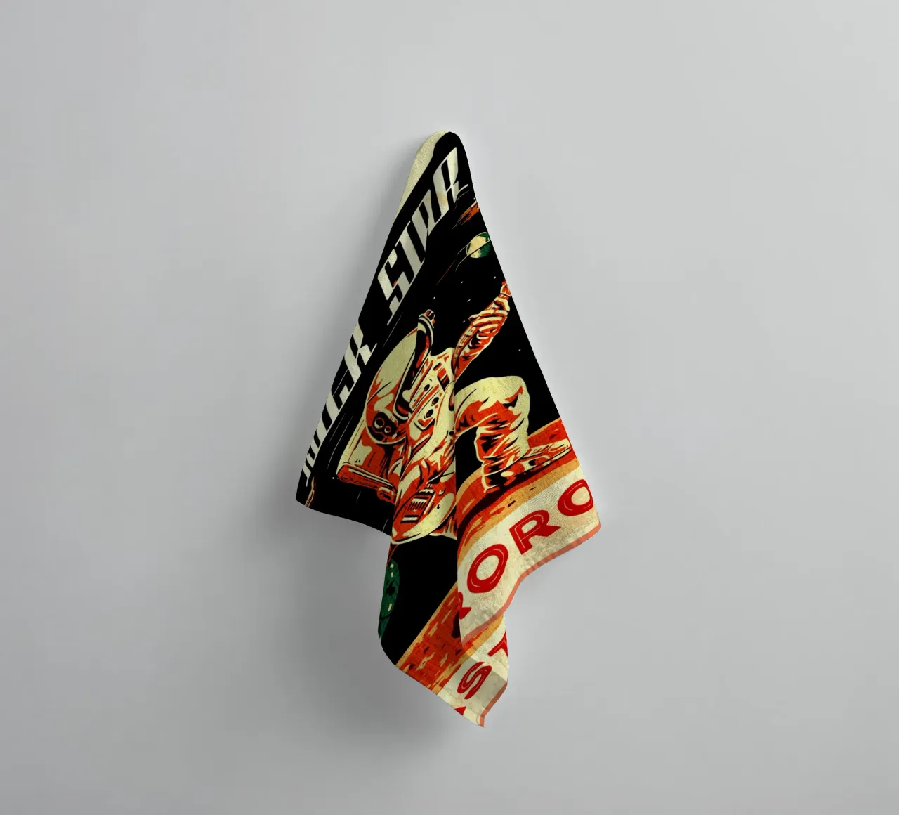 Rock Star Astrorock asciugamano da bagno da Drew Studio