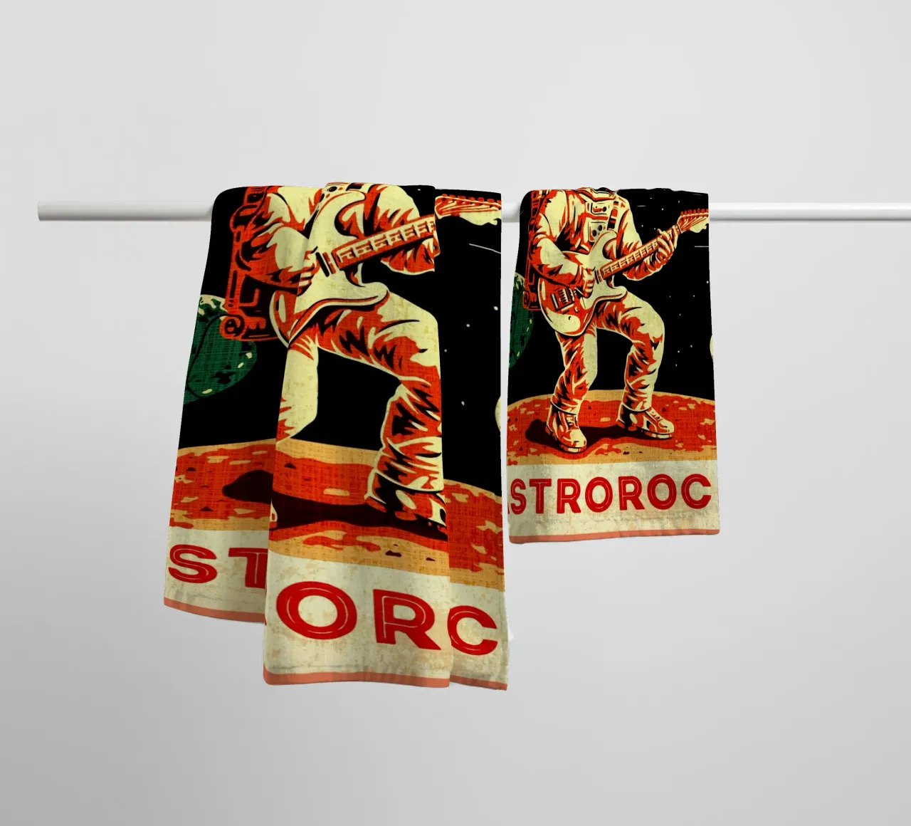 Rock Star Astrorock asciugamano da bagno da Drew Studio