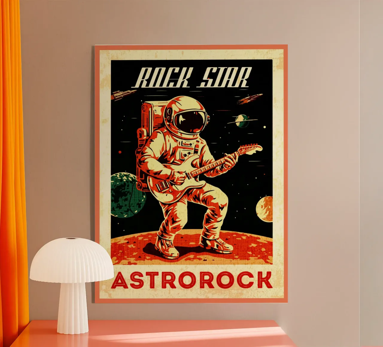 Rock Star Astrorock plexiglass da Drew Studio