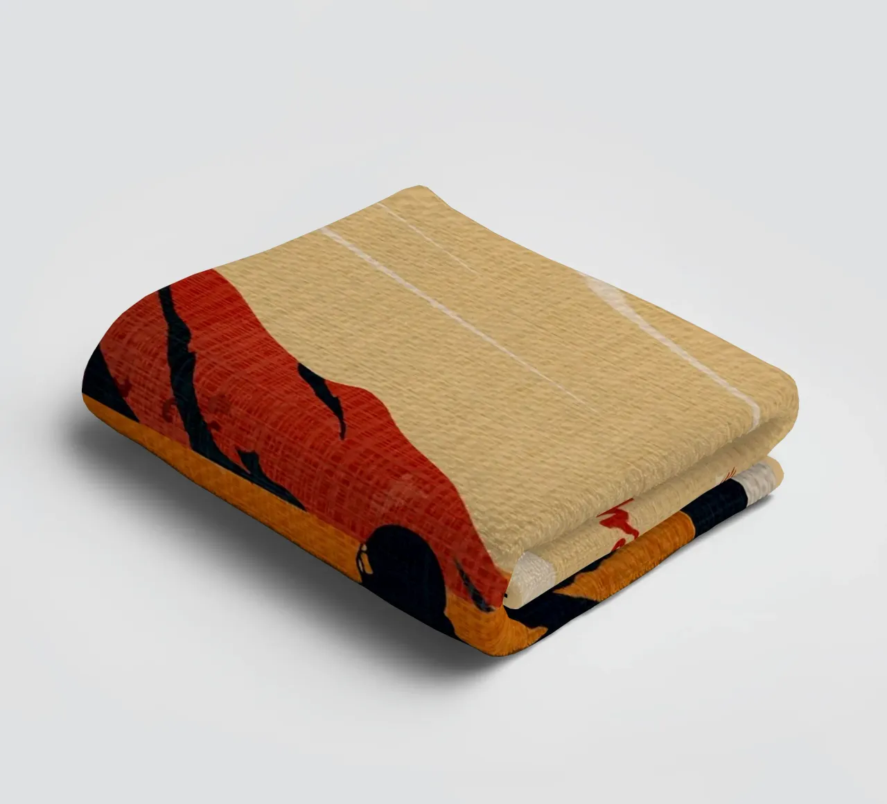 Marte Spazio vintage retro asciugamano da bagno da Drew Studio