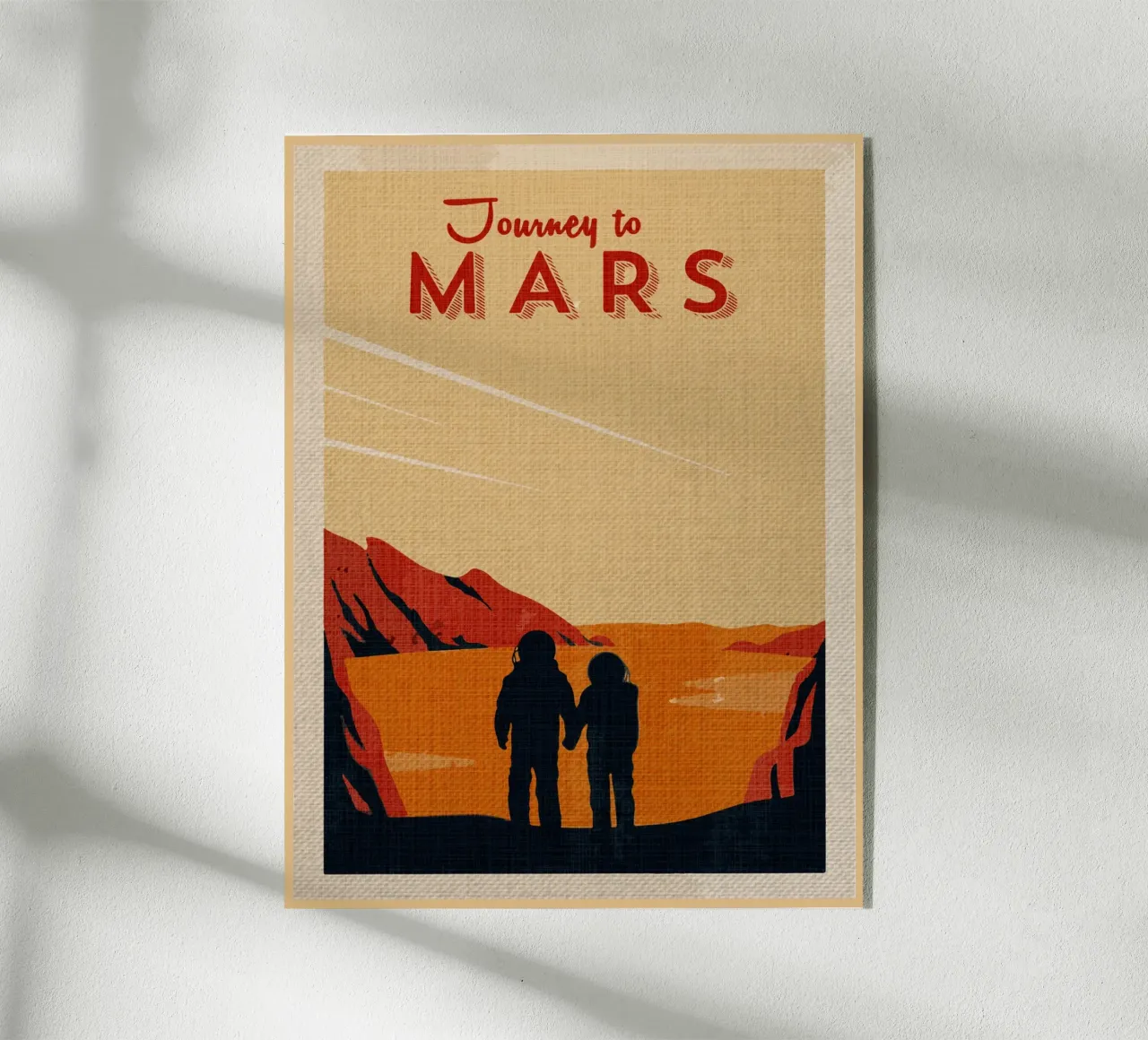 Marte Spazio vintage retro plexiglass da Drew Studio
