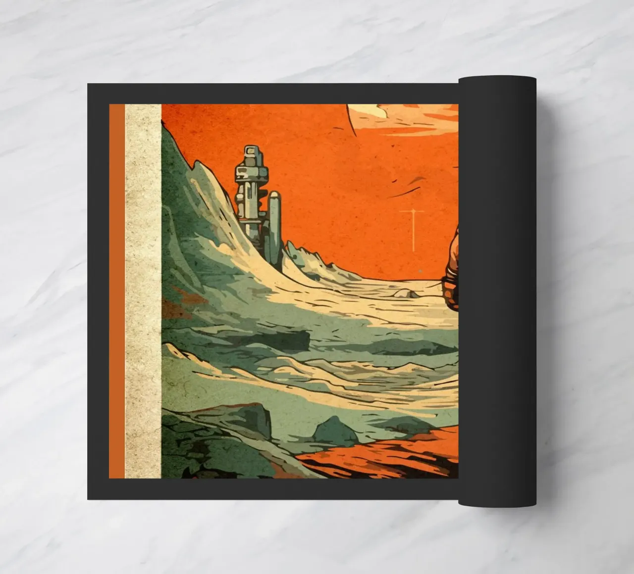 Astronauta della colonia di Marte zerbino da Drew Studio