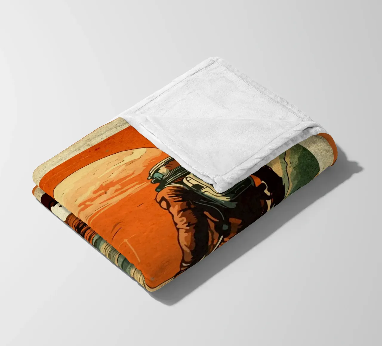 Astronauta della colonia di Marte coperta in pile da Drew Studio
