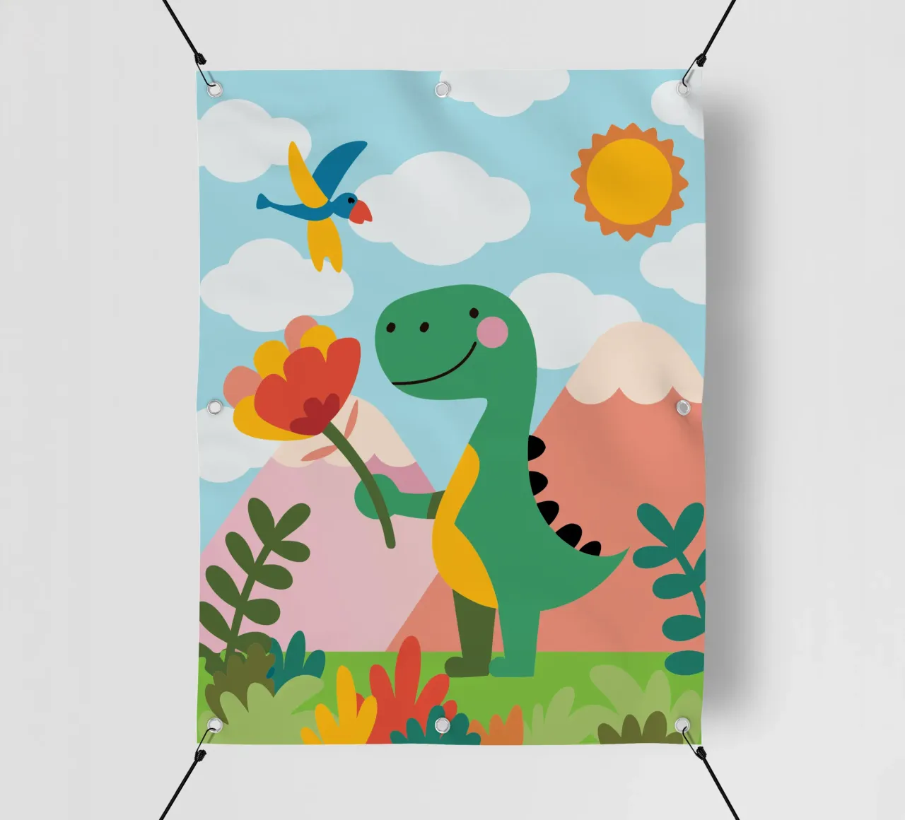 Dinosauri telo in pvc da CUTE ANIMALS