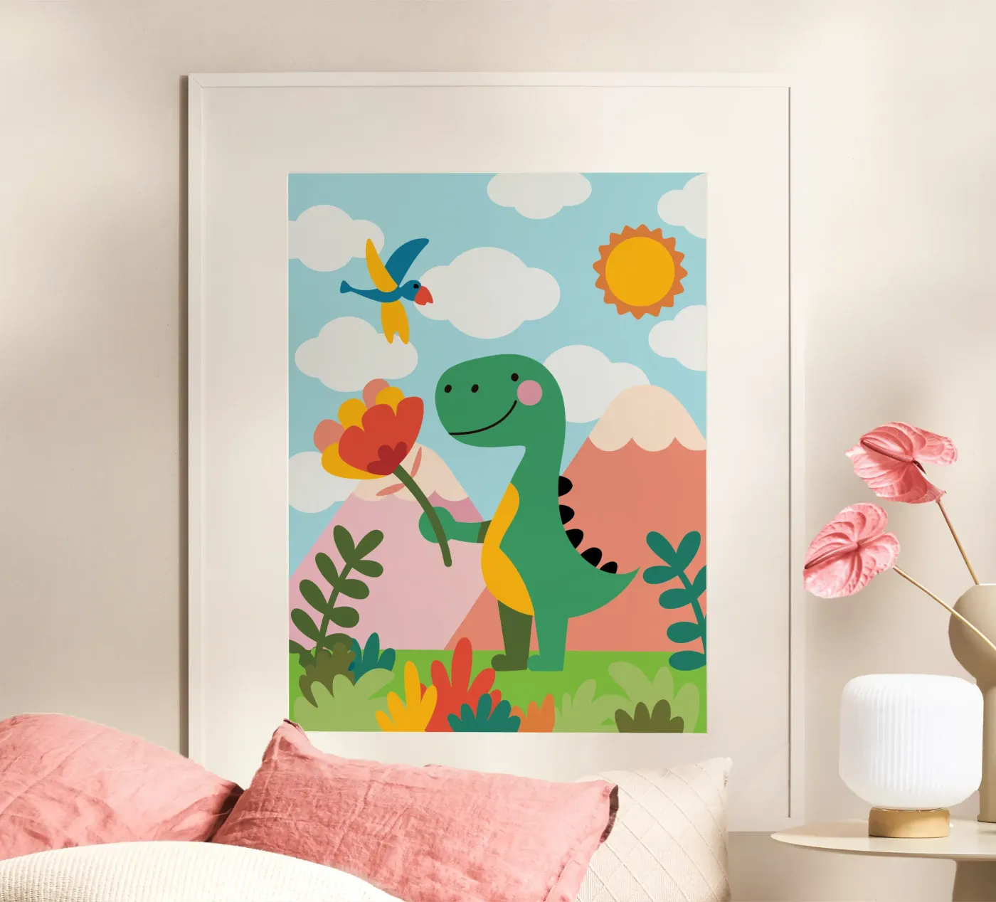 Dinosaurussen poster van CUTE ANIMALS