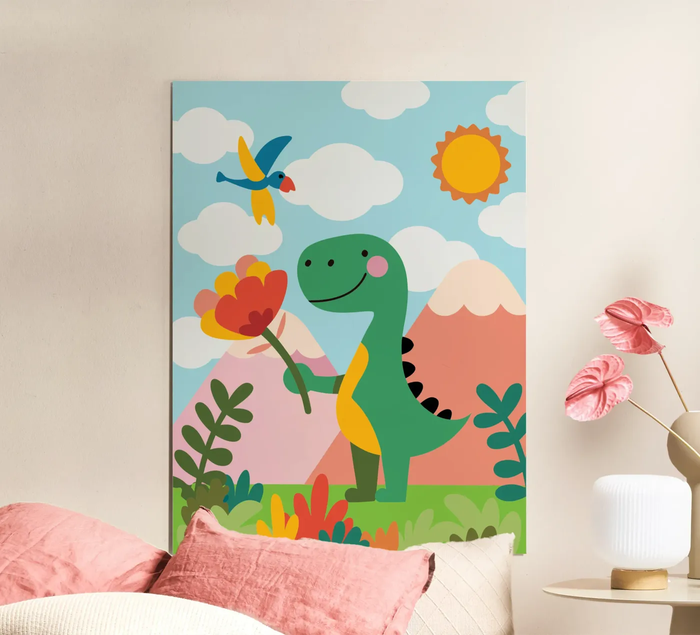 Dinosaurs poster by CUTE ANIMALS