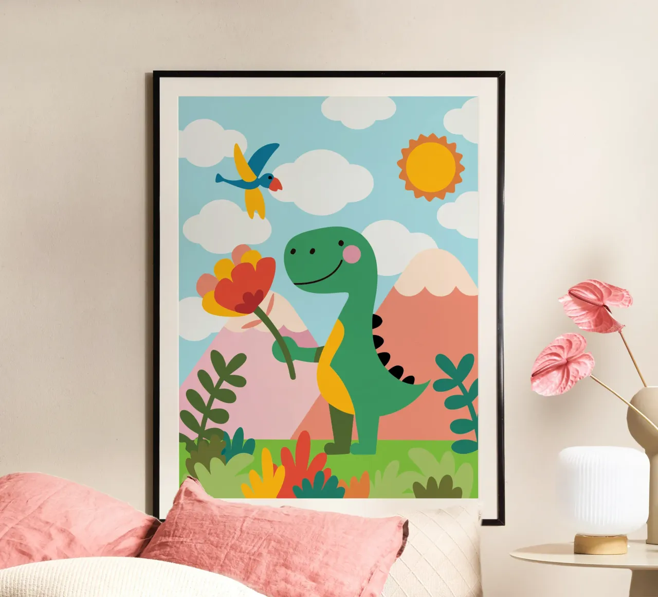 Dinosauri carta hahnemühle da CUTE ANIMALS