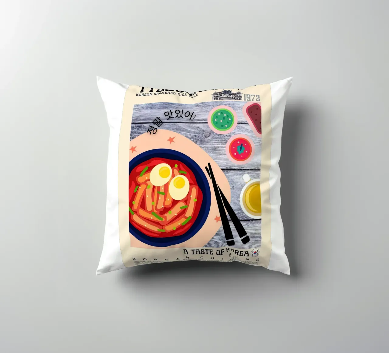 Torta Tteobokki RIce cuscino da Food Market