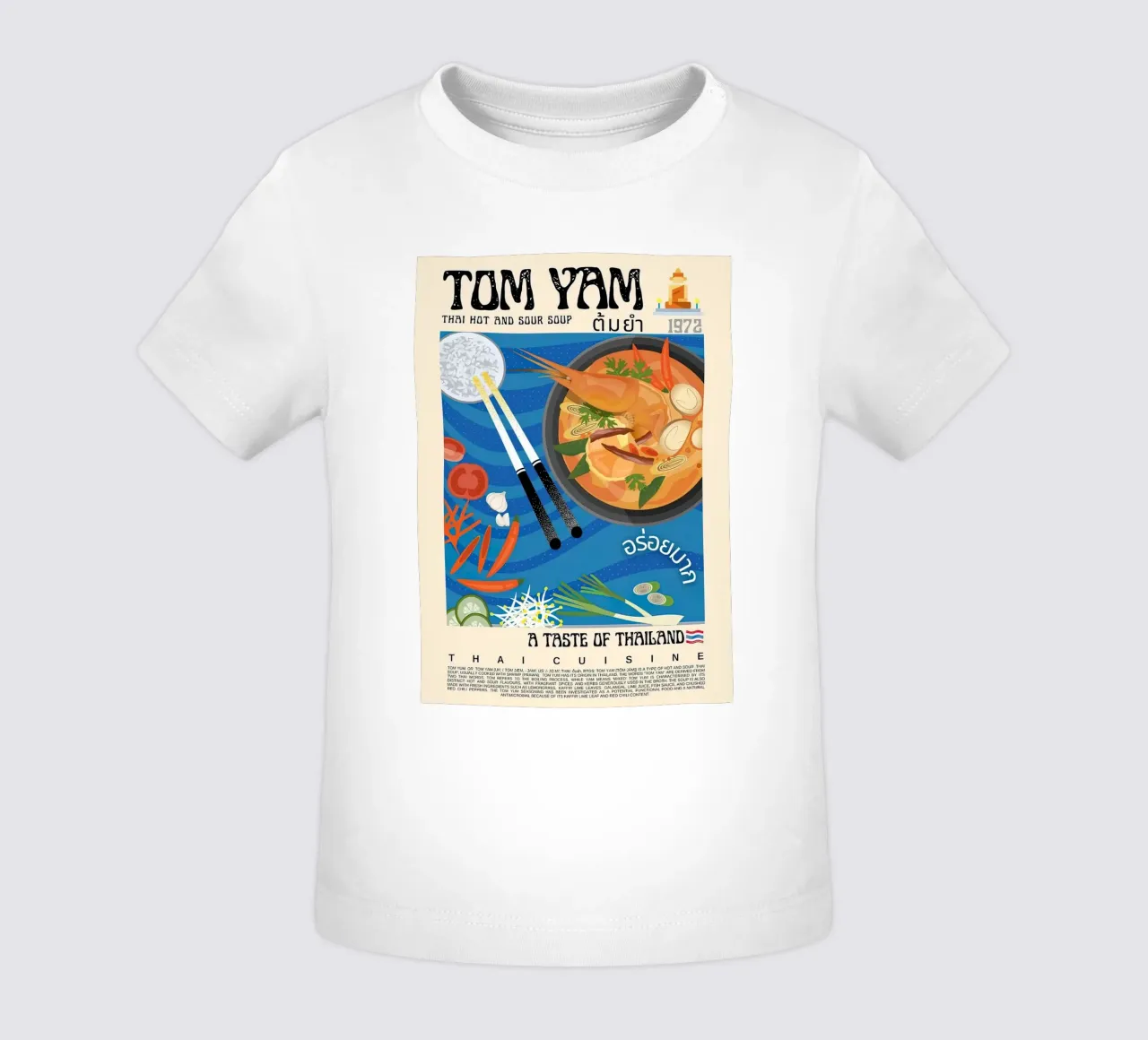 Tom Yam maglietta neonato da Food Market