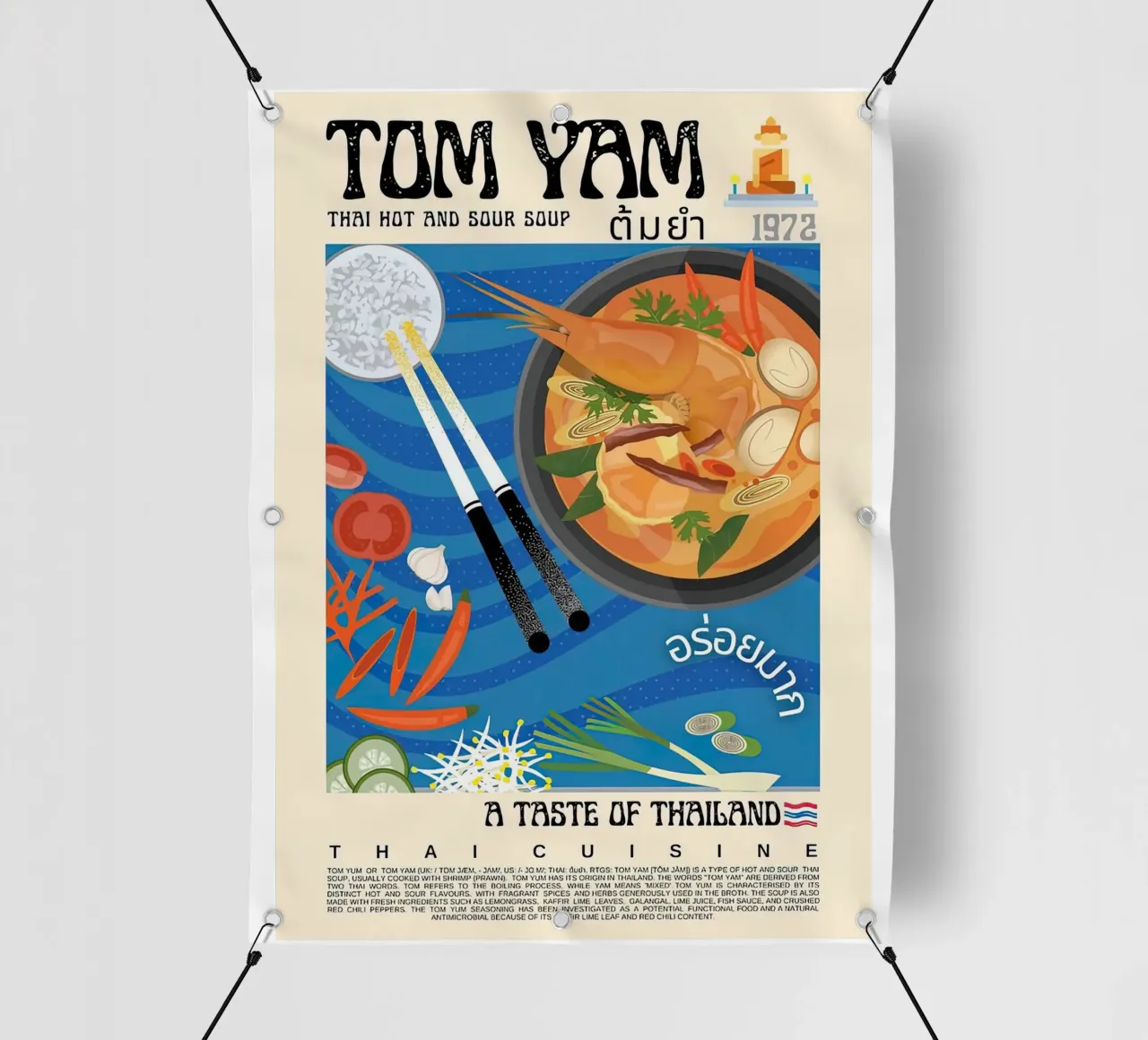 Tom Yam telo in pvc da Food Market