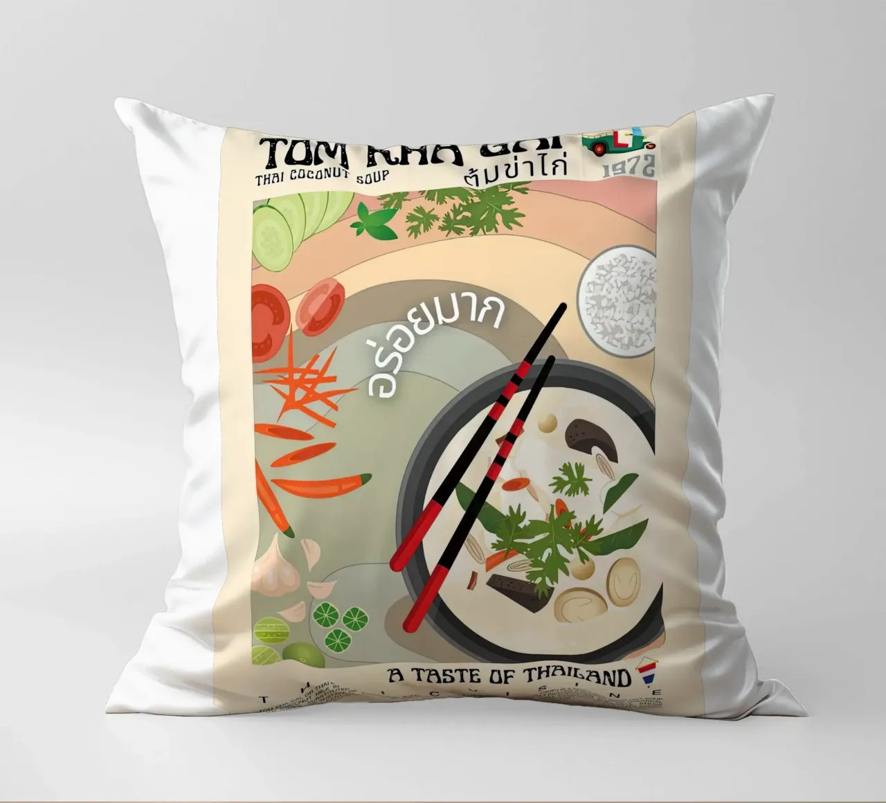 Tom Kha Gai cuscino da Food Market